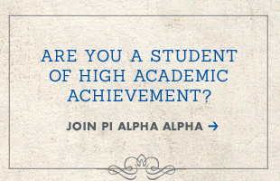 Join Pi Alpha Alpha