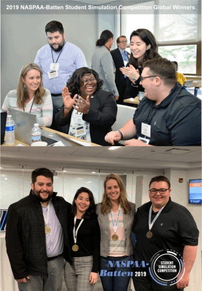 NASPAA-Batten Student Simulation Competition 2019 Global Winners